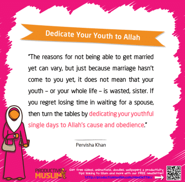 Dedicate Your Youth to Allah | Inspirational Islamic Quotes on Productivity | Productive Muslim
