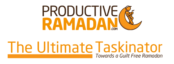 The ProductiveRamadan Ultimate Taskinator | ProductiveMuslim