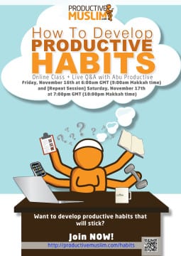 How to Develop Productive Habits