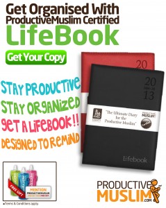 Productive Muslim Certified Diaries: Siratt Lifebooks for 2013! - Productive Muslim