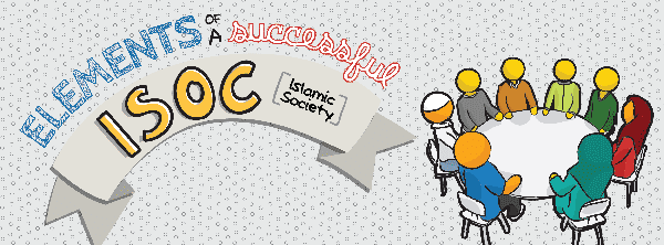 [Doodle of the Month] Elements of a Successful Students’ Islamic Society | ProductiveMuslim