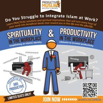 Click here to join this class on Spirituality and Productivity at Work.