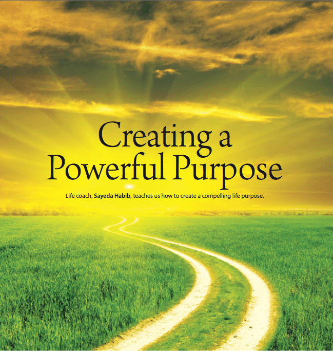 Creating A Powerful Purpose | Productive Muslim