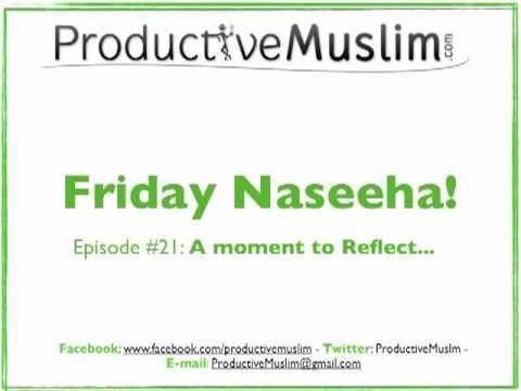 weekly naseeha episode  a mome